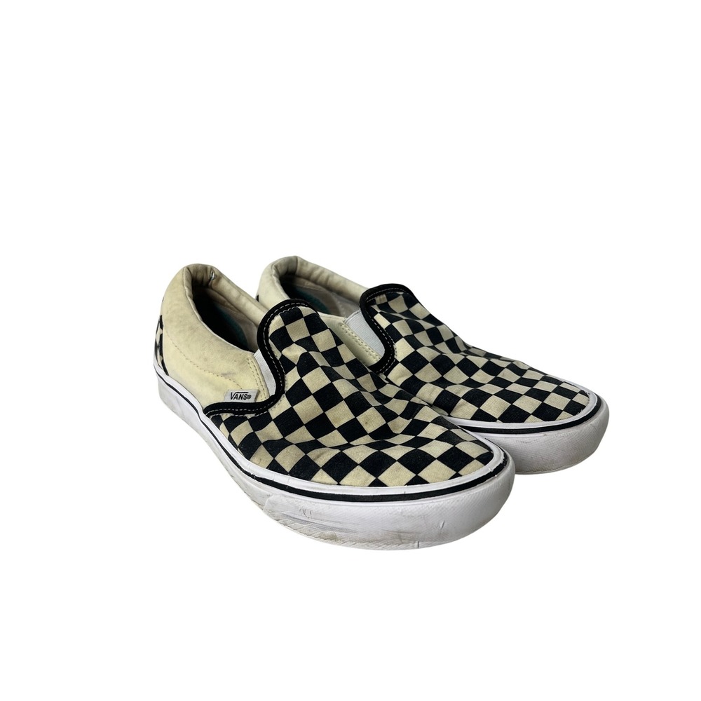 Vans Classic Slip On Checkerboard ComfyCush Women's Sneakers Size 7 Casual